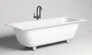 Salini Orlanda Axis Kit Ванна S-Sense встраиваемая 190,6x80,5 см, цвет: RAL полностью глянцевый 103311GF