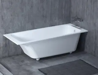 Salini Orlanda Ванна из S-Sense встраиваемая 170x70 см, цвет: RAL полностью матовый 102011MF