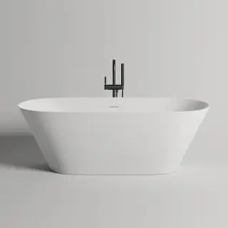 Salini Mona Ванна из S-Sense отдельностоящая 180x81,5 см, цвет: белый глянцевый 102911G