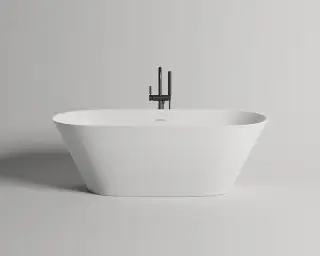 Salini Mona Ванна из S-Sense отдельностоящая 180x81,5 см, цвет: RAL полностью глянцевый 102911GF