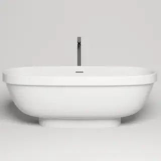 Salini Greca Ванна из S-Stone отдельностоящая 180x80 см, цвет: белый матовый 103121M