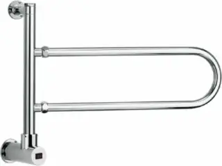 Margaroli Vento 515 Полотенцесушитель электр, поворотный 50,7х46h (int 41) выкл. внизу, цвет: chrome 515507CRB