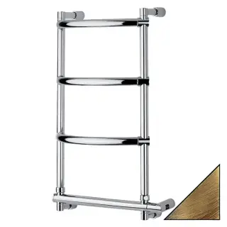 Margaroli Luna 532 Полотенцесушитель электрический выгнутый 47х66h (36), цвет: bronze/old brass 5323704OBNB