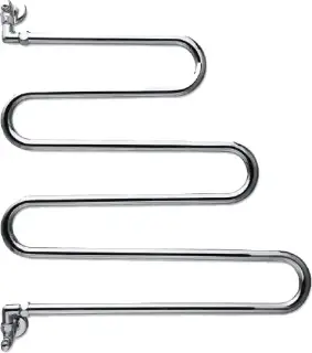 Margaroli Vento 405 Полотенцесушитель водяной для ГВС 60х70,5h (int 63,5) вертикальное, цвет: chrome 405CR