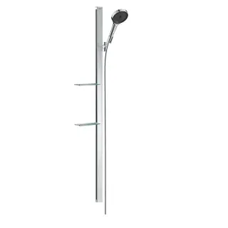 Hansgrohe Rainfinity Душевой гарнитур:лейка 3 режима EcoSmart,штанга 150 см,шланг 160 см, цвет: хром 27674000
