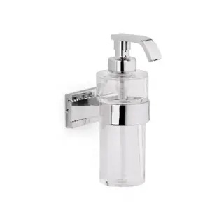 Bertocci ES Дозатор для жидкого мыла, подвесной, стеклянная колба, цвет: хром 105 4028 0000
