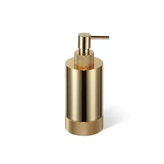 Decor Walther Club SSP1 Дозатор для мыла, настольный, с насечками, цвет: золото 0853520