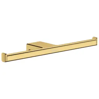 Hansgrohe AddStoris Держатель для туалетной бумаги двойной, латунь цвет: золото 41748990