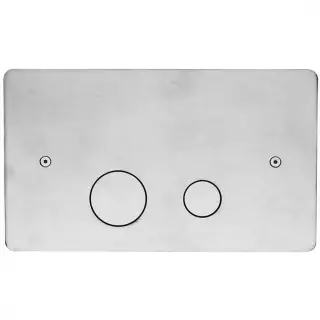 Cisal Клавиша двойного смыва для бачка Geberit, цвет: Inox ZA001760D1
