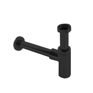 Globo Сифон для раковины латунный, цвет: черный матовый RA051AR