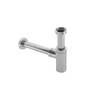 Globo Сифон для раковины латунный округлый, цвет: хром RA051CR