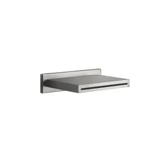 Gessi Rettangolo Излив каскадный настенный, цвет: steel brushed 20293#239