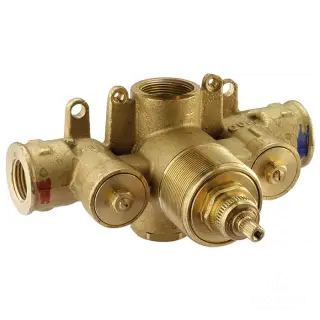 Cisal Встраиваемая часть термостатического смесителя 3/4 без запорного вентиля ZA00722004