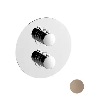 Cisal Slim Смеситель встраиваемый термостатический для душа, цвет: Polished Nickel SM0181002B