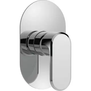 Cisal LineaViva Смеситель встраиваемый для душа, однорычажный, цвет: Chrome LV00300021