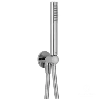 Cisal Shower Душевой гарнитур: ручная лейка, шланг 150 см, вывод, цвет: Chrome C200303021