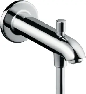 Hansgrohe Talis E Излив настенный для ванны 22,8 см с переключателем на душ, цвет: хром 13424000