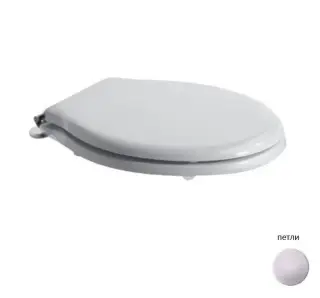 Globo Paestum Крышка-сиденье для унитаза, с микролифтом, крепление хром, цвет: белый глянцевый PS20RB