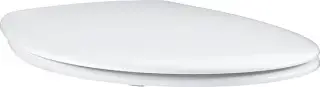 Grohe Bau Ceramic Крышка-сиденье, с креплением и микролифтом, цвет: альпийский белый 39492000