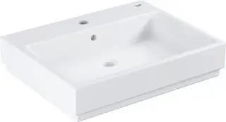 Grohe Cube Ceramic Раковина 60 см, с 1 отверстием, цвет: белый глянцевый 3947700H