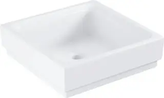 Grohe Cube Ceramic Раковина накладная 40 см, на 1 отв., цвет: белый глянцевый 3948200H