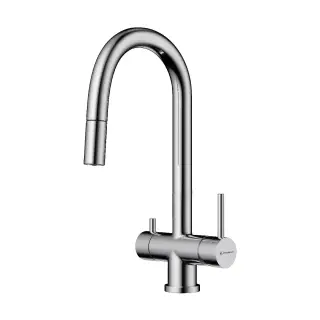 Omoikiri Akita-S-C Смеситель для кухни с гибким изливом и возм. подкл. фильтр, цвет: хром 4994330