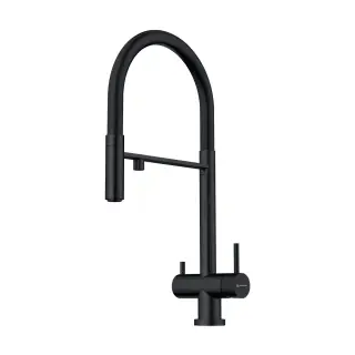 Omoikiri Kanto-GB Смеситель для кухни с гибким изливом и возм. подкл. фильтр, графит 4994356