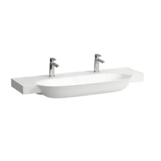 Laufen New Classic Раковина накладная 120х48хh16,5 см, с 2 отв., цвет белый 8.1385.8.000.115.1