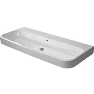 Duravit Happy D.2 Раковина для мебели с перел., хром, 120x50,5 cм, цвет белый 2318120060