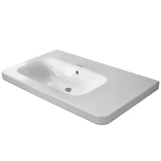 Duravit DuraStyle Раковина для мебели, с перел., 80x48 cм, цвет белый 2325800060