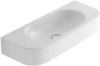 Globo Forty3 Раковина подвесная 70x27 см, без перелива, с креплением, без д/к, цвет: белый глянцевый SCT70BI