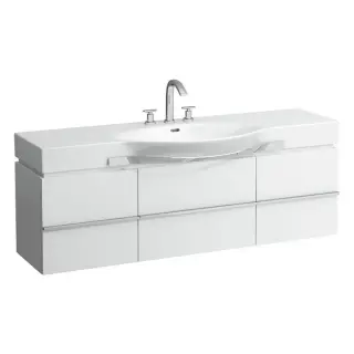 Laufen Palace Раковина 150x51xh16,5 cм, с полотенцедерж., цвет белый 8.1270.6.000.104.1