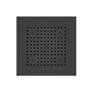 Bossini Cube Потолочный душ встраиваемый 37 см, 1 вид струи, цвет: mat black H37451.073