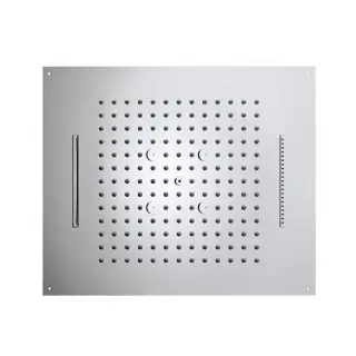 Bossini Dream Потолочный душ встраиваемый 57x47 см, 4 вида струи, цвет: chrome H38928.030