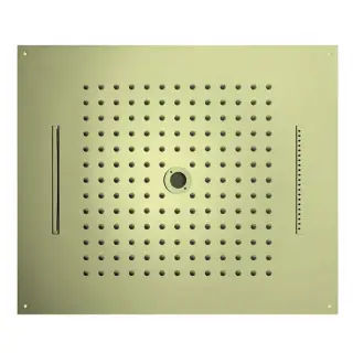 Bossini Dream Потолочный душ встраиваемый 57x47 см, 4 вида струи, цвет: gold H38929.021