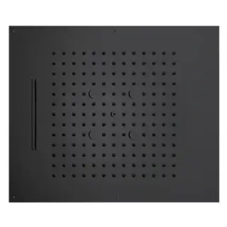 Bossini Dream Потолочный душ встраиваемый 57x47 см, 3 вида струи, цвет: mat black H38930.073