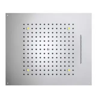 Bossini Dream Потолочный душ встраиваемый 57x47 см, 2 вида струи, LED RGB, цвет: chrome H38906.030