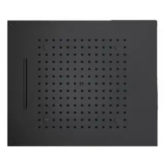 Bossini Dream Потолочный душ встраиваемый 57x47 см, 2 вида струи, цвет: mat black H38915.073