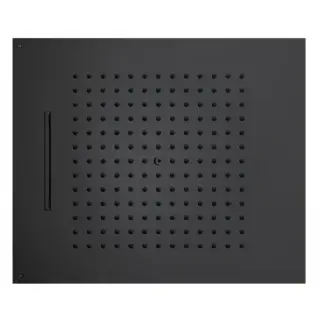 Bossini Dream Верхний душ, 2 режима, дождь/каскад, 57x47 см, цвет: mat black H38925.073