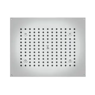 Bossini Rectangular Потолочный душ встраиваемый 47x37 см, 1 вид струи, LED, цвет: chrome H37396.030