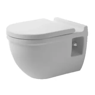 Duravit Starck 3 Унитаз подвесной Comfort, высота сиденья, 36x54,5 cм, цвет белый 2215090000