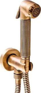Bossini Nikita Гигиенический душ, 1 вид струи, цвет: antique brass, bronze C69002.022