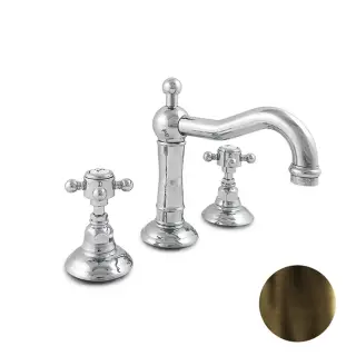 Nicolazzi Half Dome Смеситель для раковины на 3 отверстия, цвет тёмная бронза 1409DB70