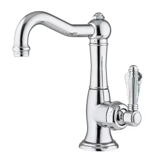 Nicolazzi Cristallo Смеситель для раковины однорычажный, с донным клапаном, цвет хром 3452CR33C