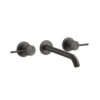 Gessi 316 Trame Встраиваемый смеситель для раковины, цвет: brushed black metal pvd 54394#707