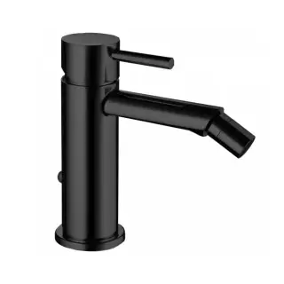 Bossini Oki Смеситель для биде на 1 отверстие, с заглушкой 1/4, цвет: mat black Z005401.073