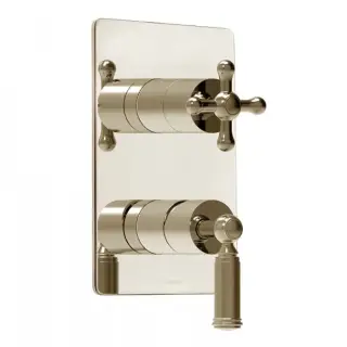 Bossini Liberty Смеситель для душа, встраиваемый, с девиатором, цвет: satin nickel Z00065.094