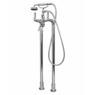 Bossini Liberty Смеситель для ванны, напольный, высота 89 см, цвет: chrome L00130.030