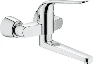 Grohe Euroeco Special Смеситель для раковины, накладной, длина излива 27,4 см, цвет: хром 32774000