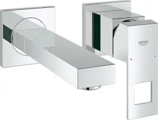 Grohe Eurocube Смеситель для раковины настенный, внешняя часть, цвет: хром 19895000